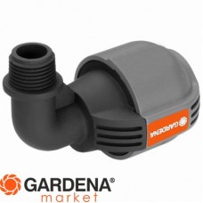 Соединитель L-образный 25 мм x 1/2”-наружная резьба Gardena 02780-20.000.00